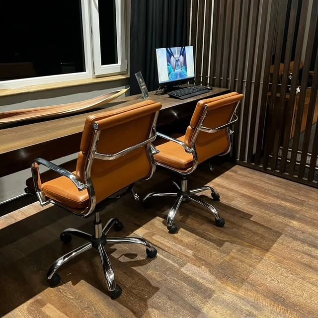 Detail of an interior office surface
